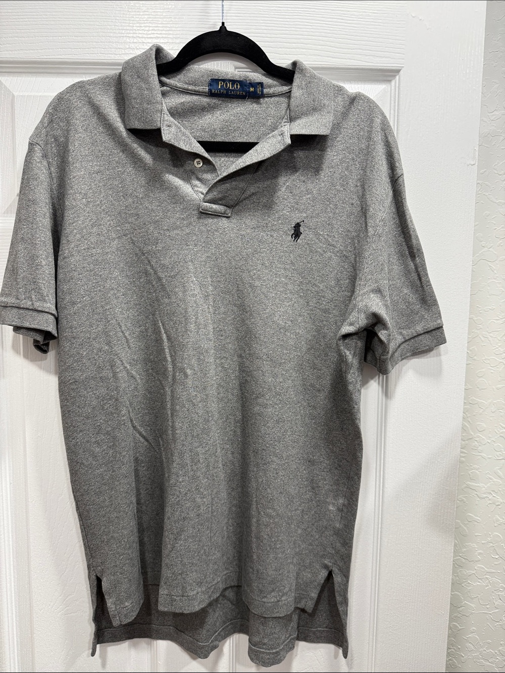 Polo by Ralph Lauren Grey Short-Sleeve Classic Polo
